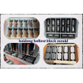 Concrete hollow block mould